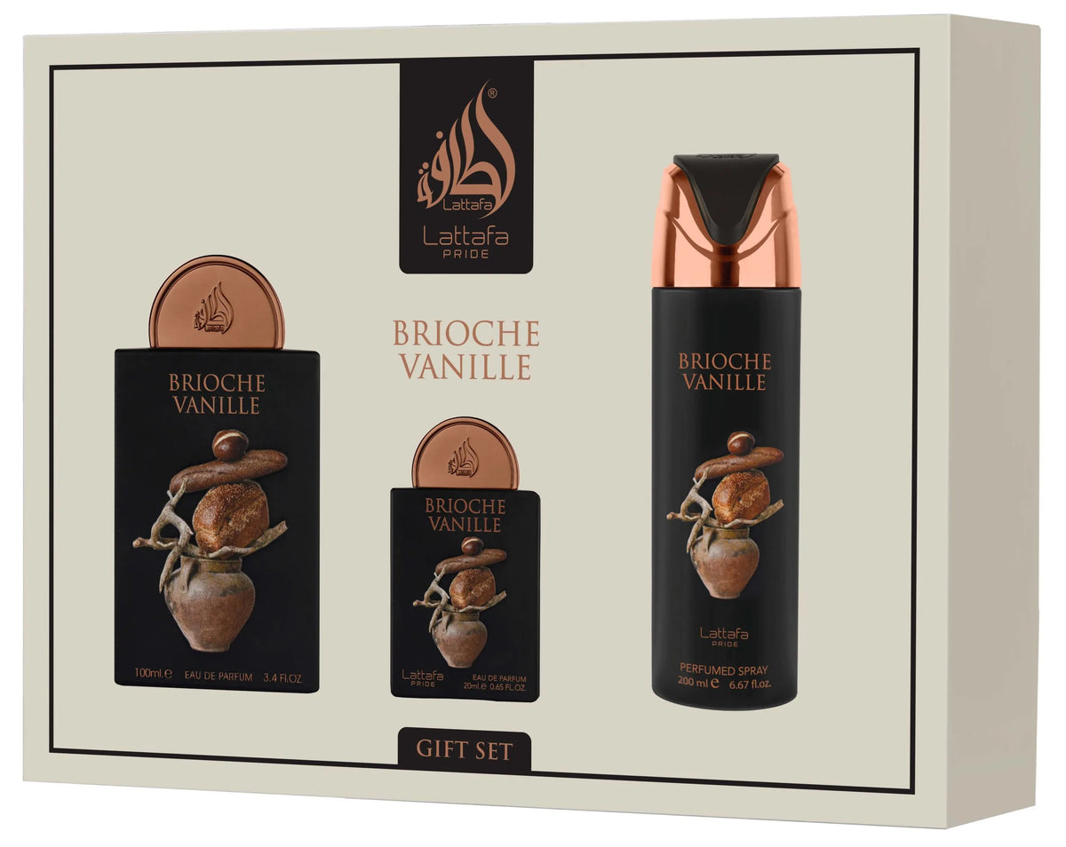 Brioche Vanille Gift set -3pc